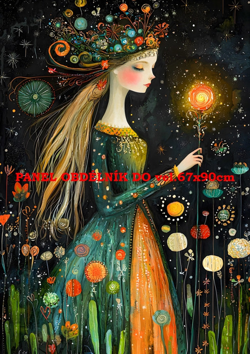 Bavlněný panel - varianty velikostí / 11x15 cm — foto 1