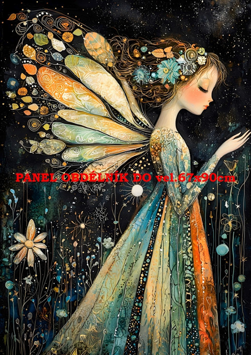Bavlněný panel - varianty velikostí / 11x15 cm — foto 1