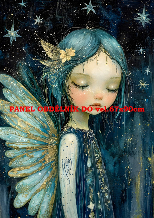 Bavlněný panel - varianty velikostí / 11x15 cm — foto 1