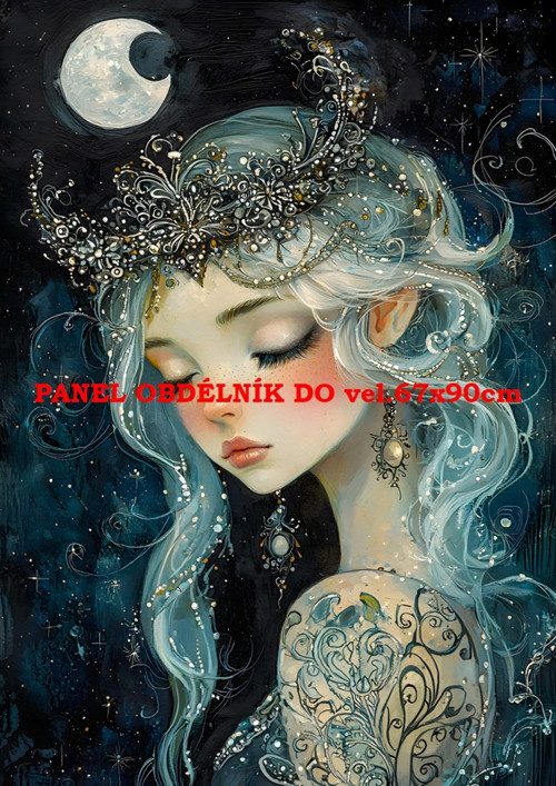 Bavlněný panel - varianty velikostí / 11x15 cm