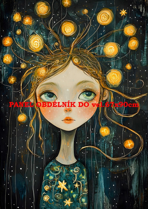 Bavlněný panel - varianty velikostí / 11x15 cm