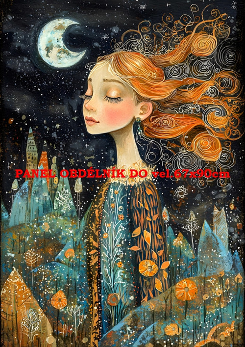 Bavlněný panel - varianty velikostí / 11x15 cm