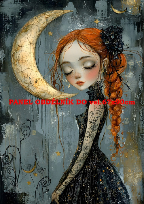 Bavlněný panel - varianty velikostí / 11x15 cm