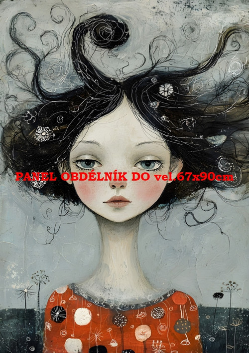 Bavlněný panel - varianty velikostí / 11x15 cm — foto 1