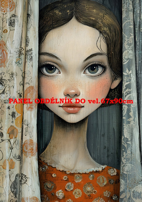 Bavlněný panel - varianty velikostí / 11x15 cm — foto 1