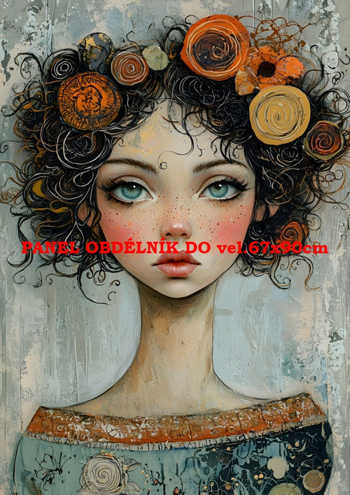 Bavlněný panel - varianty velikostí / 11x15 cm