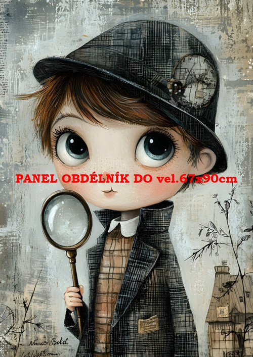 Bavlněný panel - varianty velikostí / 11x15 cm — foto 1