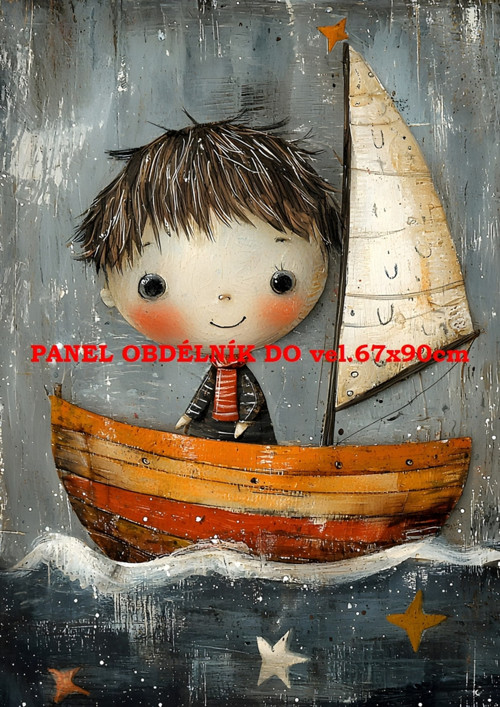 Bavlněný panel - varianty velikostí / 11x15 cm