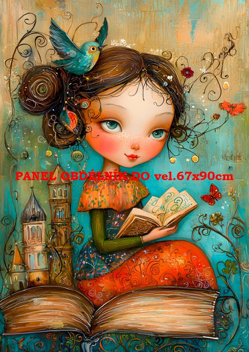Bavlněný panel - varianty velikostí / 11x15 cm