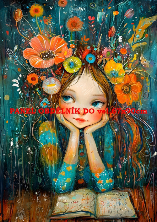 Bavlněný panel - varianty velikostí / 11x15 cm