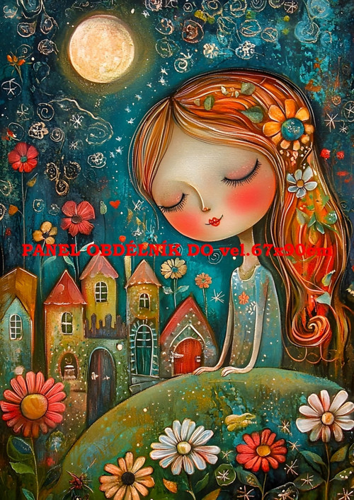 Bavlněný panel - varianty velikostí / 11x15 cm