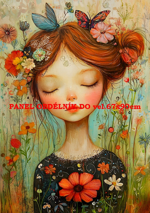 Bavlněný panel - varianty velikostí / 11x15 cm — foto 1