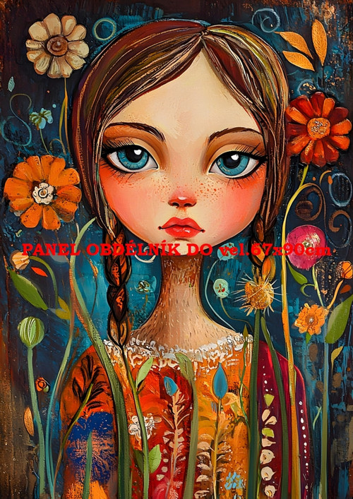 Bavlněný panel - varianty velikostí / 11x15 cm