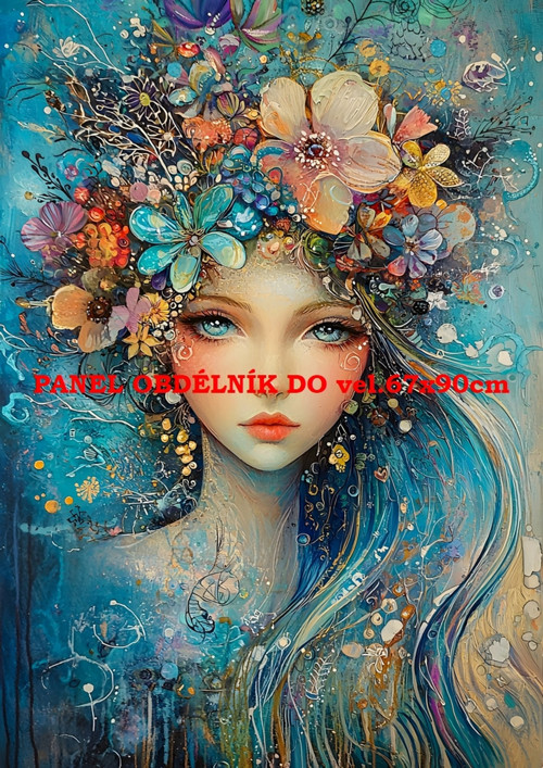 Bavlněný panel - varianty velikostí / 11x15 cm