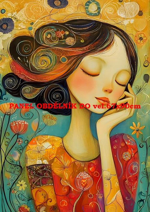 Bavlněný panel - varianty velikostí / 11x15 cm