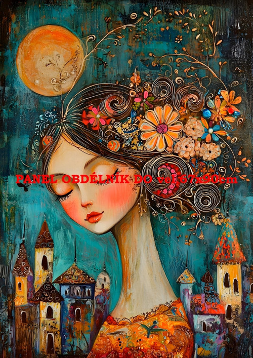 Bavlněný panel - varianty velikostí / 11x15 cm
