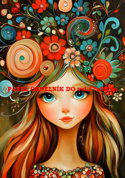 Bavlněný panel - varianty velikostí / 11x15 cm