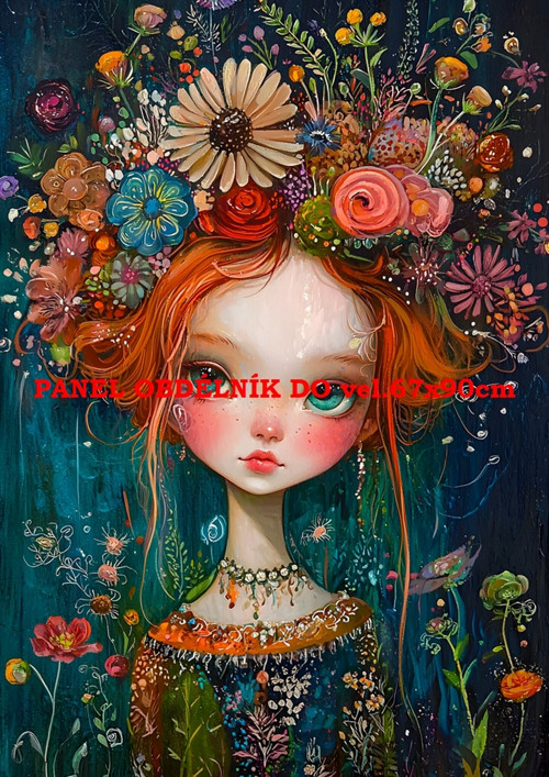 Bavlněný panel - varianty velikostí / 11x15 cm