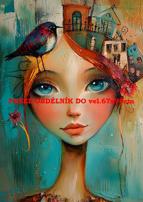 Bavlněný panel - varianty velikostí / 11x15 cm — foto 1