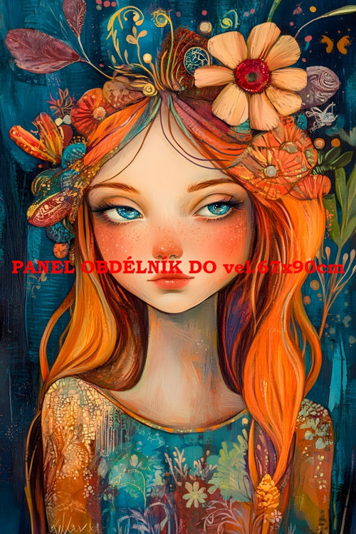 Bavlněný panel - varianty velikostí / 11x15 cm