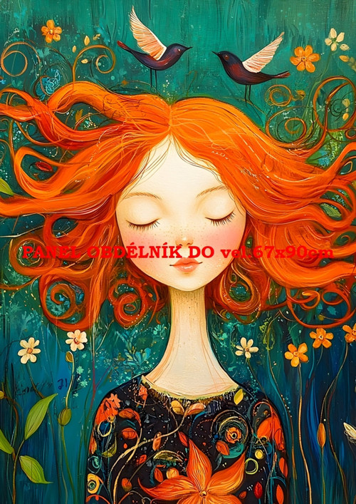 Bavlněný panel - varianty velikostí / 11x15 cm — foto 1