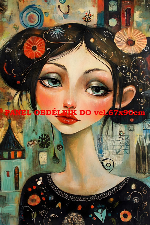 Bavlněný panel - varianty velikostí / 11x15 cm
