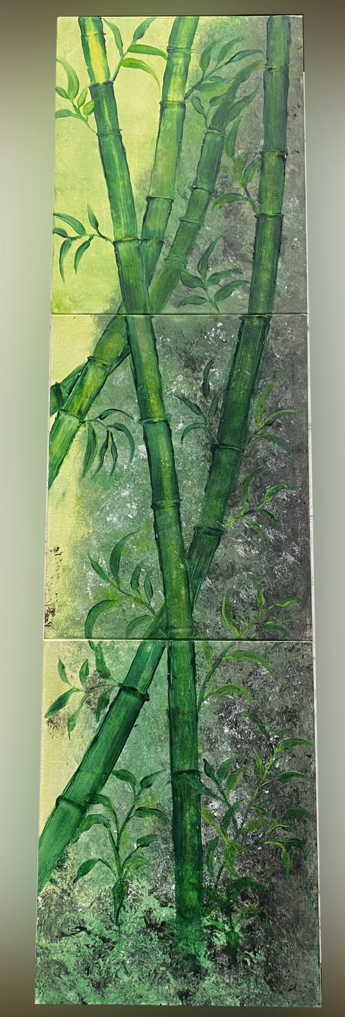 Triptych "Bambusy"