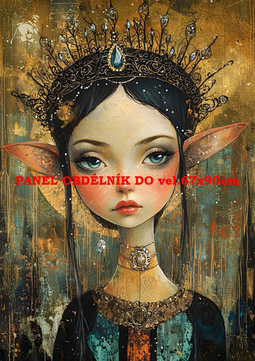 Bavlněný panel - varianty velikostí / 11x15 cm