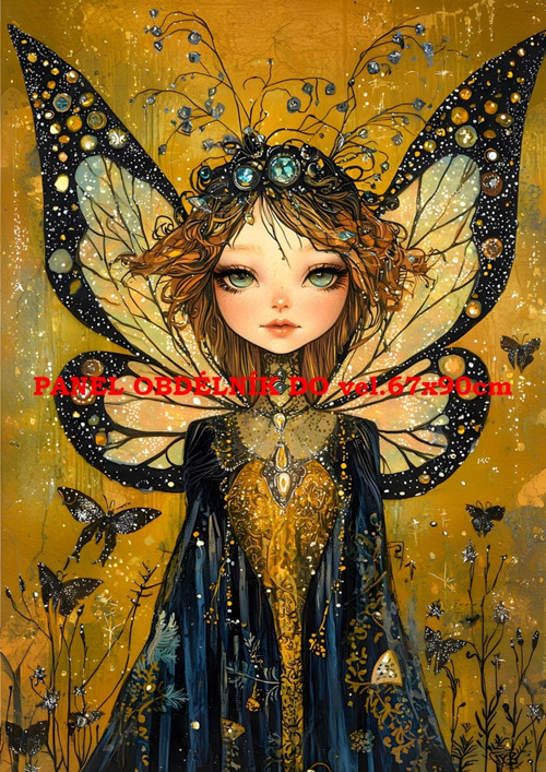 Bavlněný panel - varianty velikostí / 11x15 cm