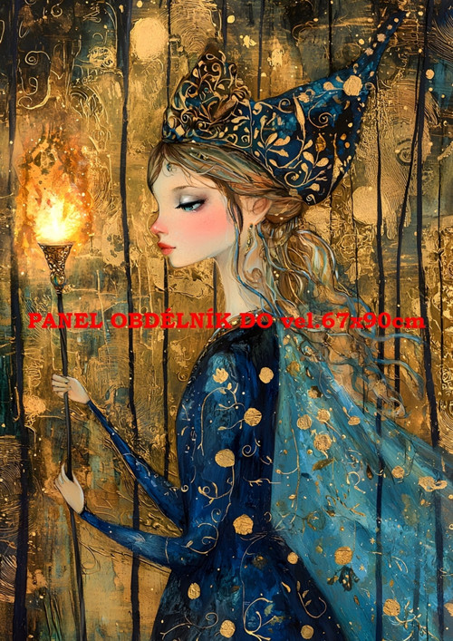 Bavlněný panel - varianty velikostí / 11x15 cm — foto 1