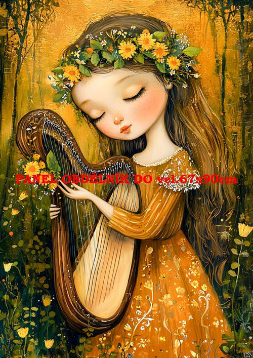 Bavlněný panel - varianty velikostí / 11x15 cm