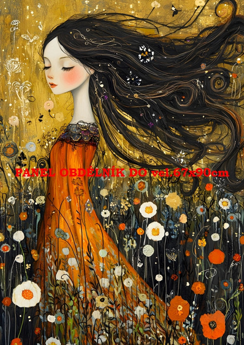 Bavlněný panel - varianty velikostí / 11x15 cm