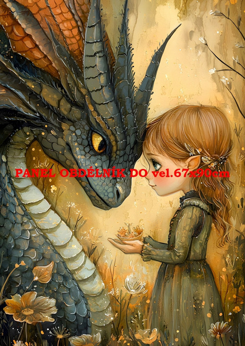 Bavlněný panel - varianty velikostí / 11x15 cm