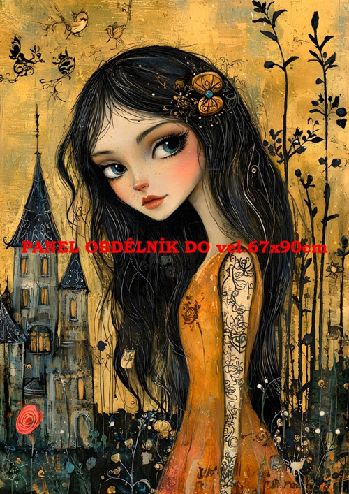 Bavlněný panel - varianty velikostí / 11x15 cm — foto 1
