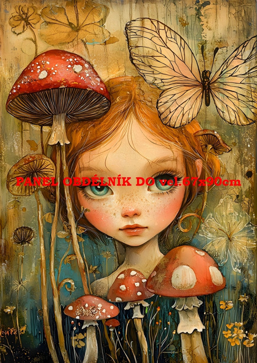 Bavlněný panel - varianty velikostí / 11x15 cm