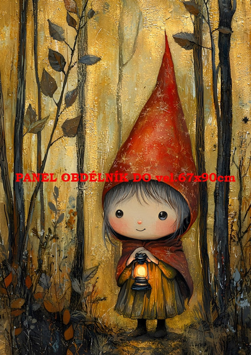 Bavlněný panel - varianty velikostí / 11x15 cm