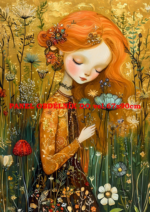 Bavlněný panel - varianty velikostí / 11x15 cm
