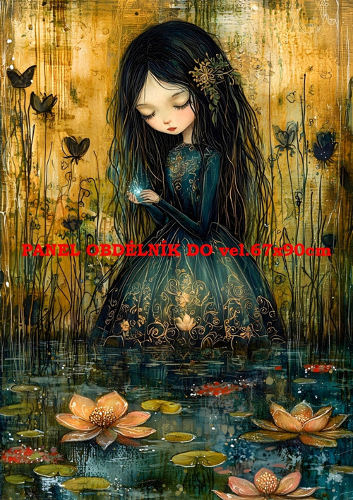 Bavlněný panel - varianty velikostí / 11x15 cm