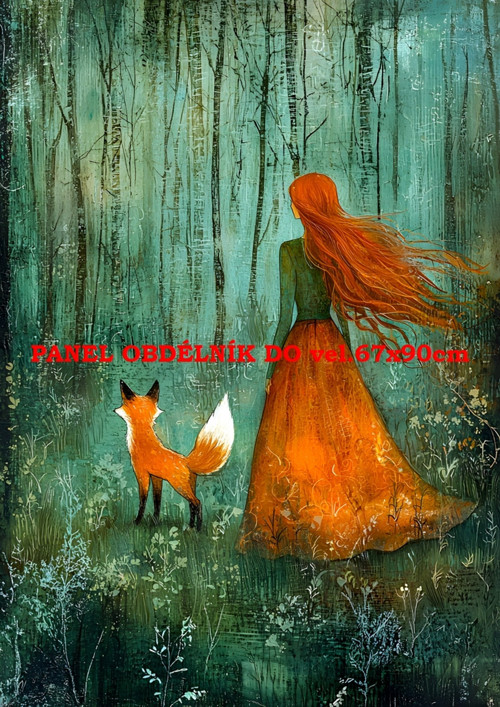 Bavlněný panel - varianty velikostí / 11x15 cm — foto 1
