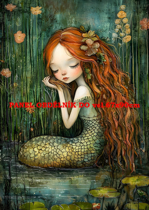 Bavlněný panel - varianty velikostí / 11x15 cm — foto 1
