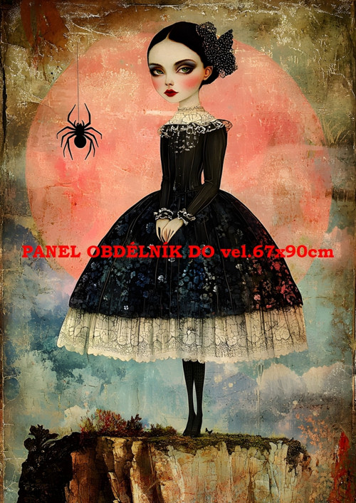 Bavlněný panel - varianty velikostí / 11x15 cm — foto 1