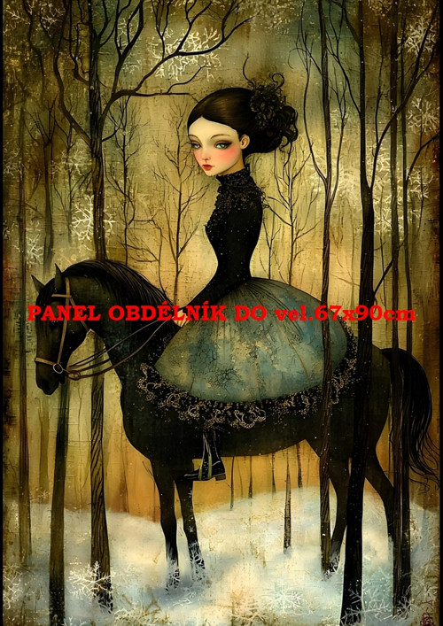 Bavlněný panel - varianty velikostí / 11x15 cm — foto 1
