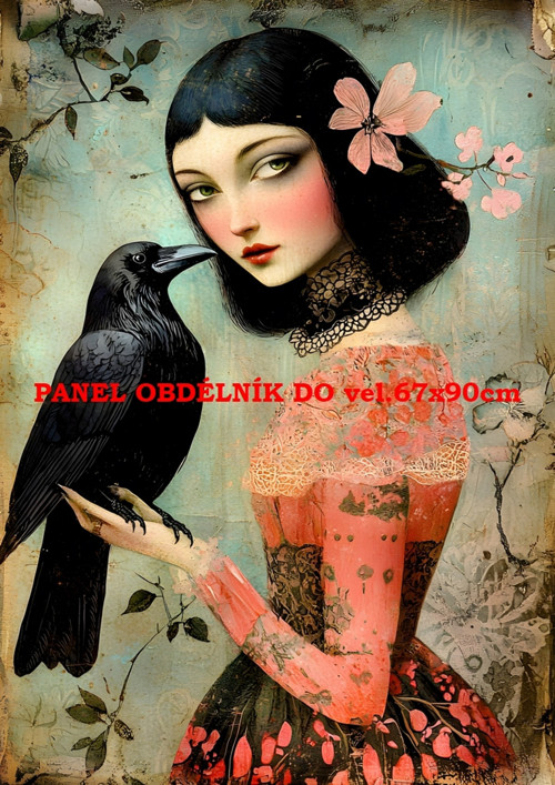 Bavlněný panel - varianty velikostí / 11x15 cm