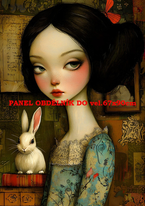 Bavlněný panel - varianty velikostí / 11x15 cm