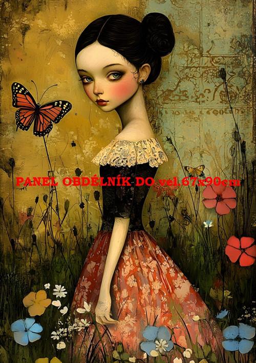 Bavlněný panel - varianty velikostí / 11x15 cm — foto 1