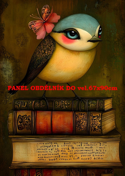 Bavlněný panel - varianty velikostí / 11x15 cm