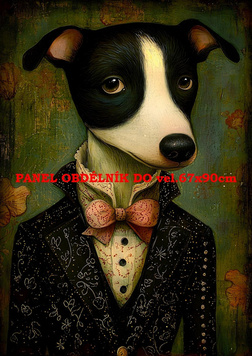 Bavlněný panel - varianty velikostí / 11x15 cm — foto 1
