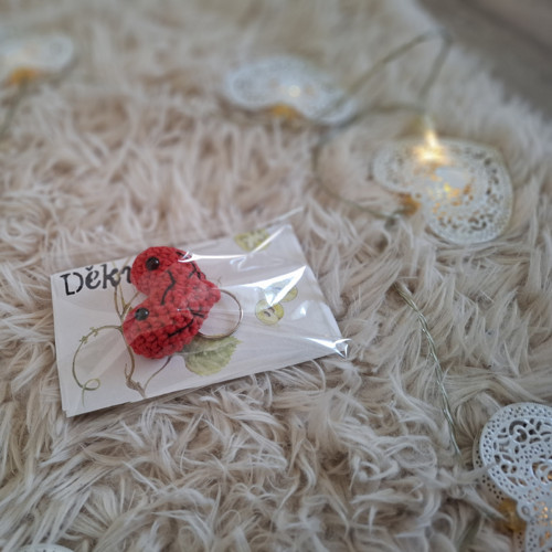Srdíčko "Děkuji"