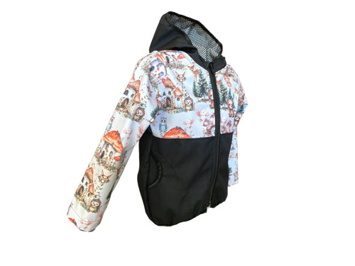 Softshell bunda dětská Zvířátka JARO — foto 1