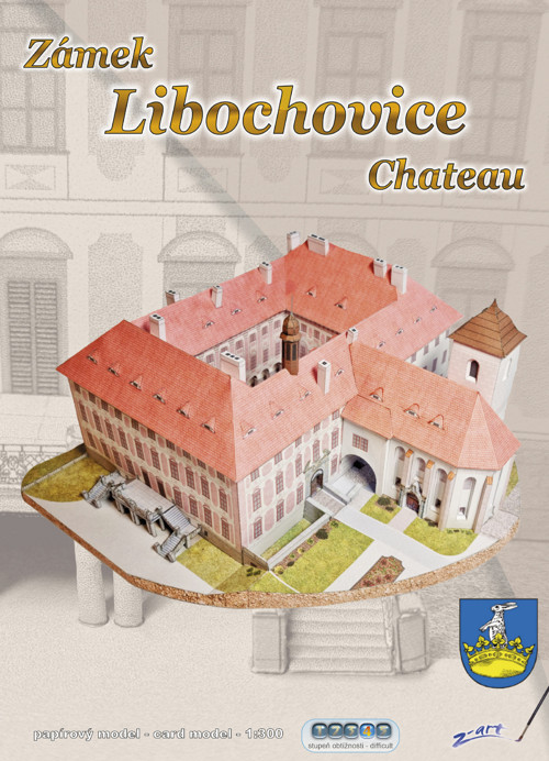 Papírový model zámku Libochovice